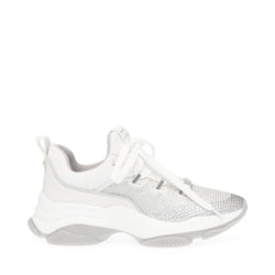 Medallion Sneaker White/Silver