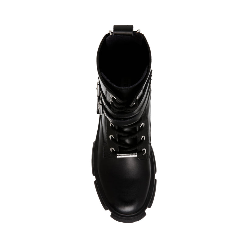 Traction Bootie Black Action Leather