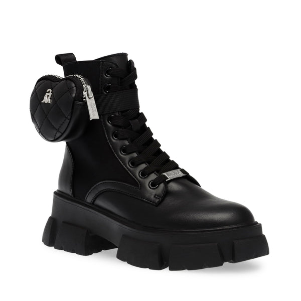 Tanker-H Bootie Black Leather